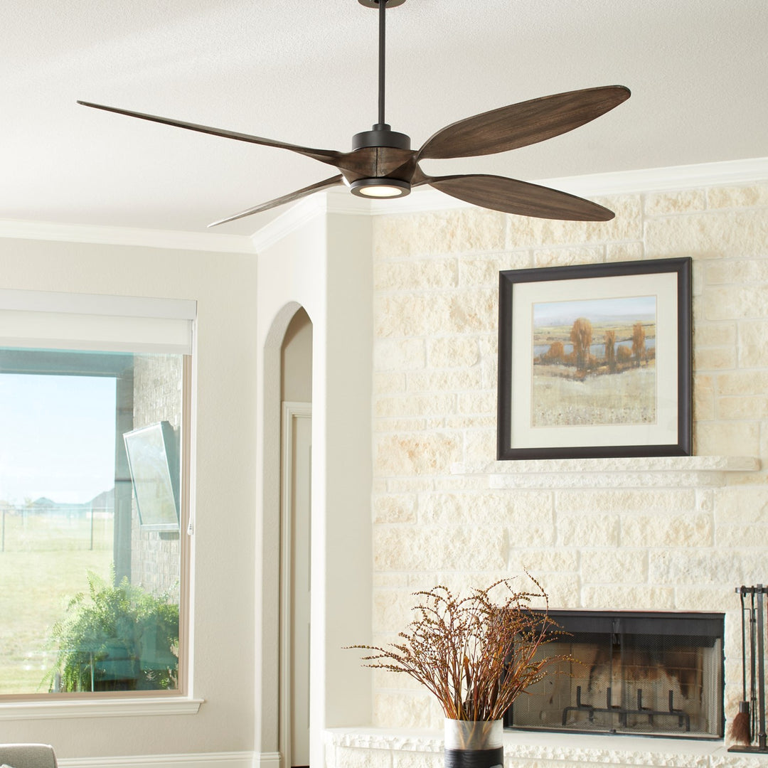Papillon 66" Wifi Fan -Matte Black