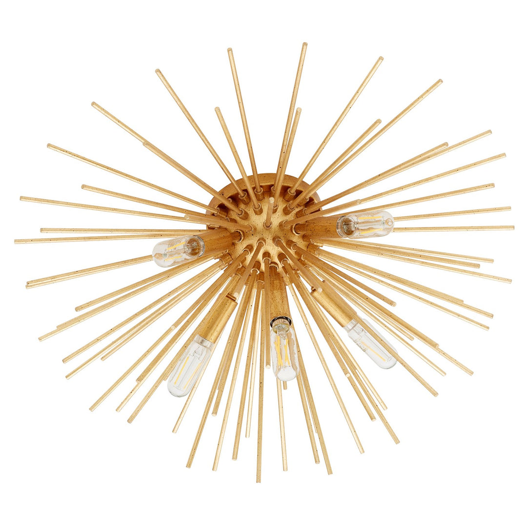 Electra 5Lt Cmt - Gold Leaf by Quorum