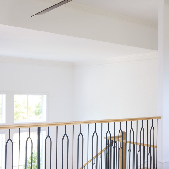 Twain 2Lbd Damp Fan - Brushed Brass