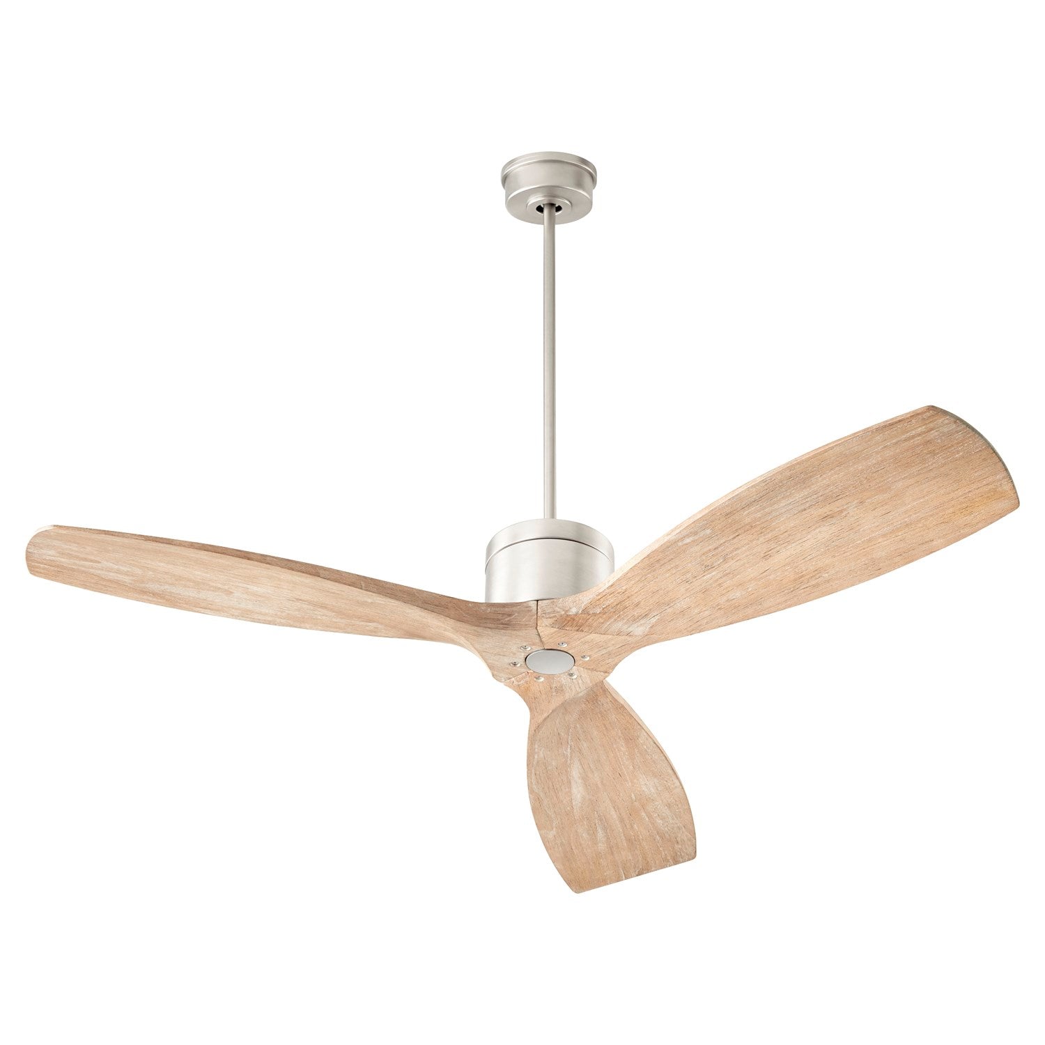 Lurus 64Ó 3Bl Fan - Satin Nickel by Quorum