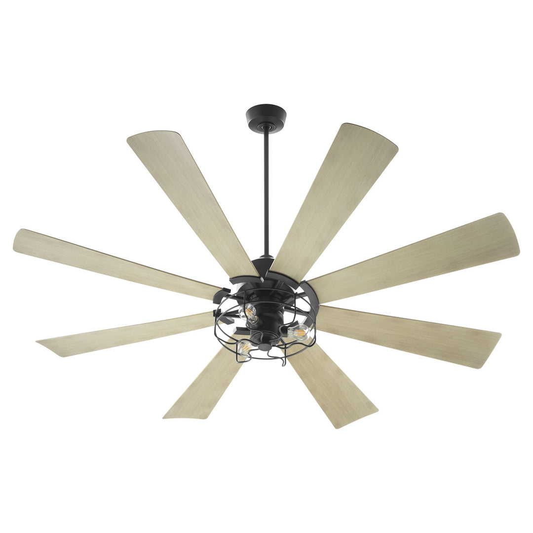 Mod 72" Damp Fan - Matte Black