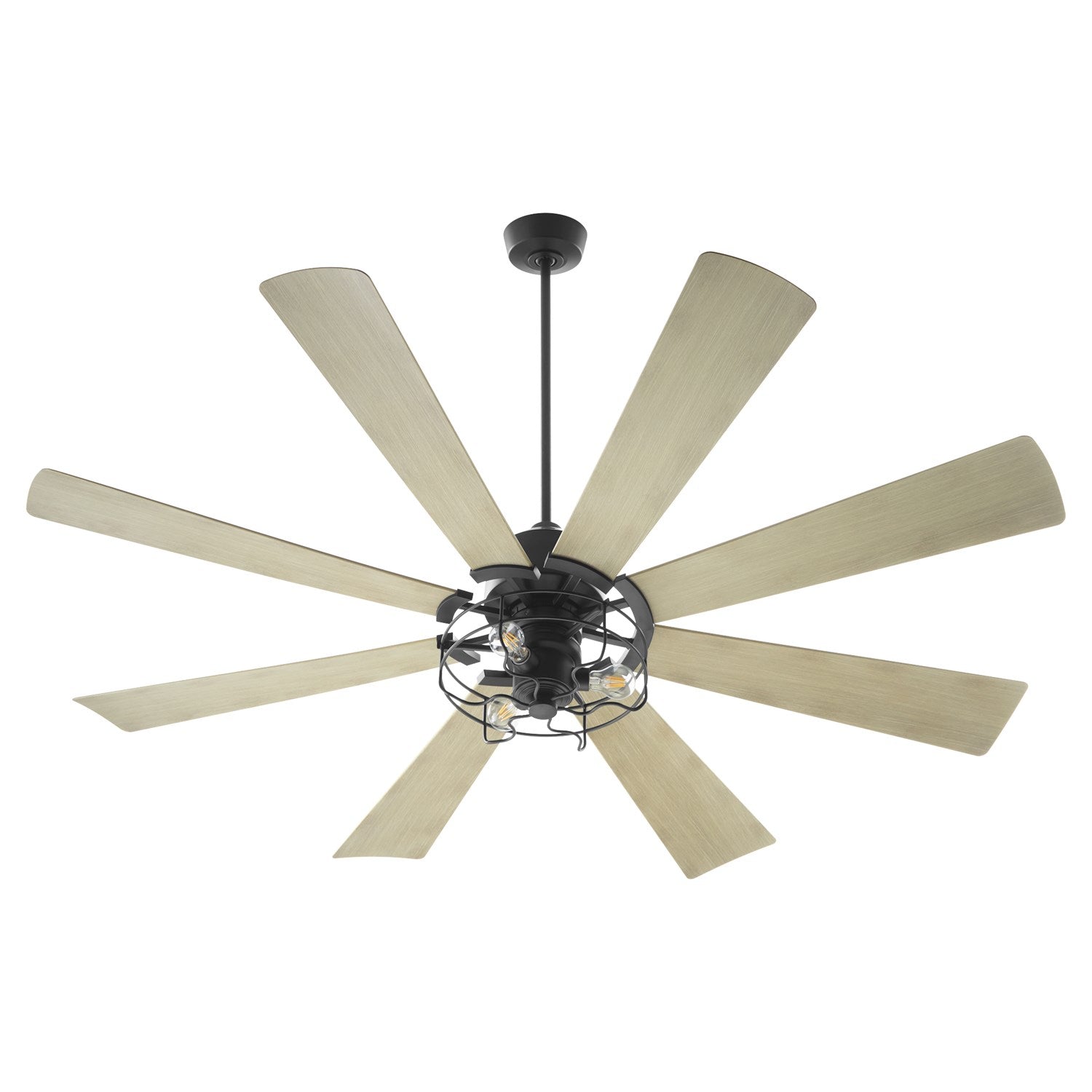 Mod 72" Damp Fan - Matte Black