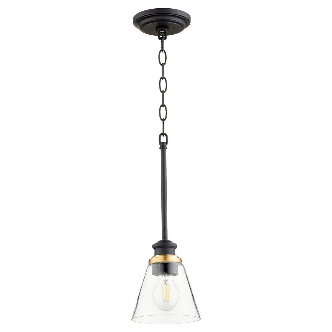 Dunbar 1Lt Pendantd - Textured Black