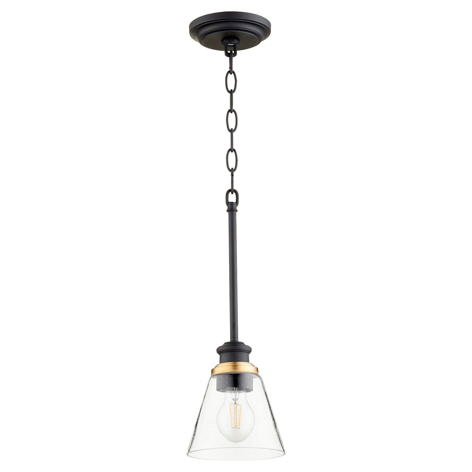 Dunbar 1Lt Pendantd - Textured Black