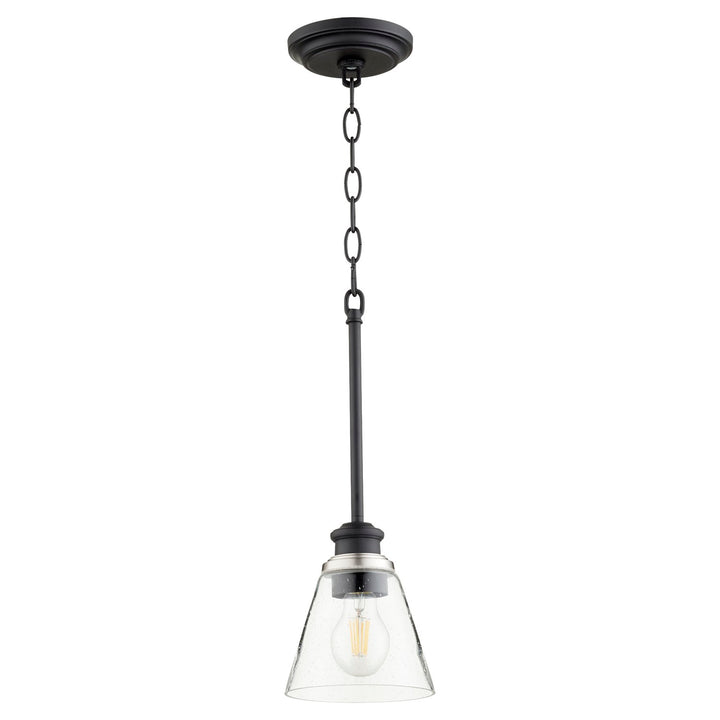 Dunbar 1Lt Pendantd - Textured Black