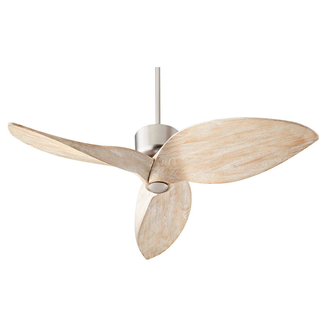 Hawkeye 52" 3Bl Fan - Satin Nickel by Quorum