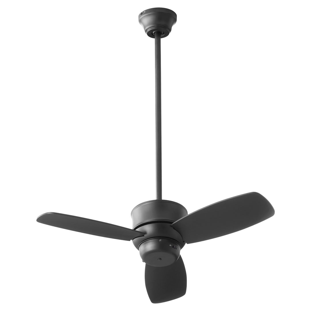 Gusto 32" 3Bld Fan - Matte Black by Quorum