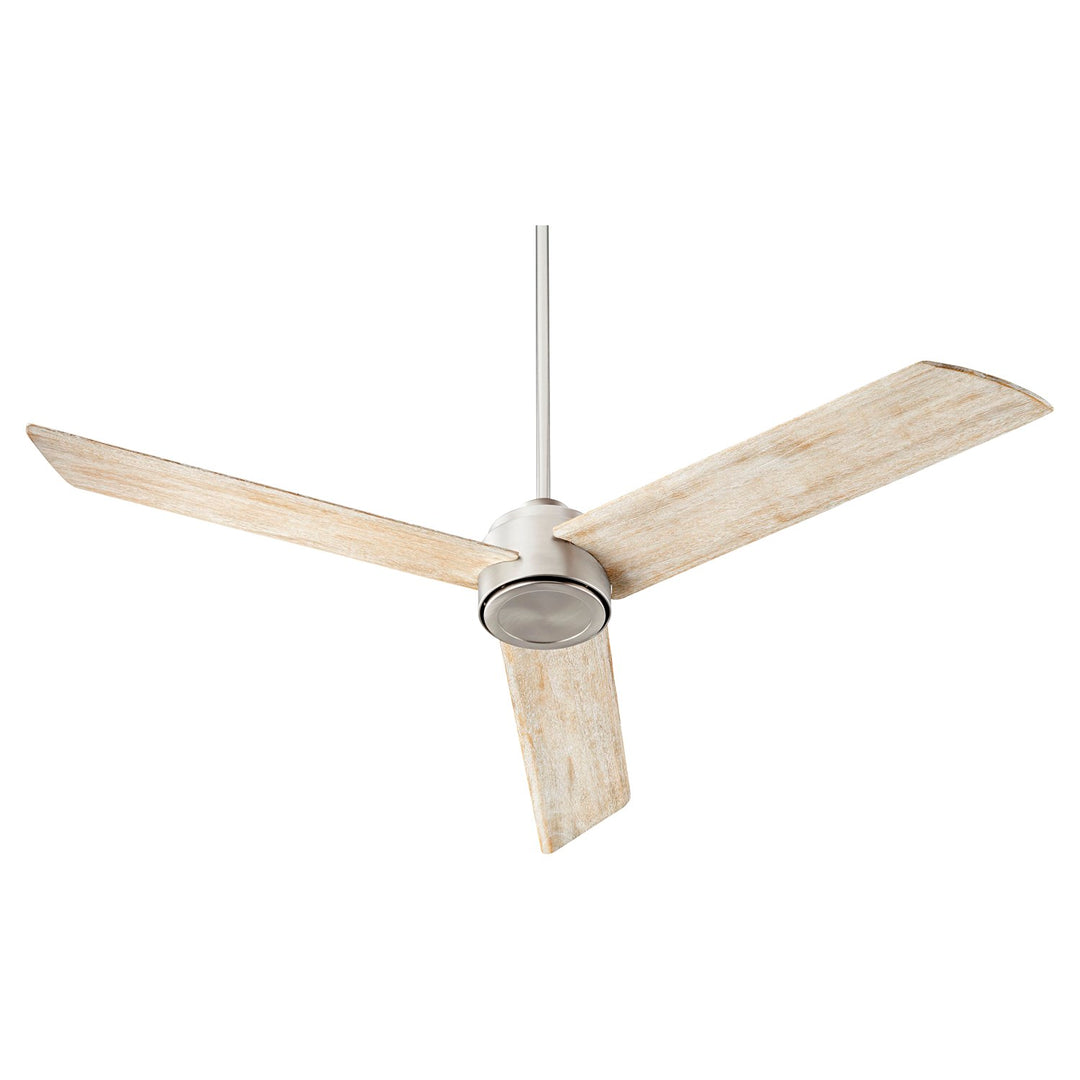 Trio 3Bld 60" Fan - Satin Nickel by Quorum