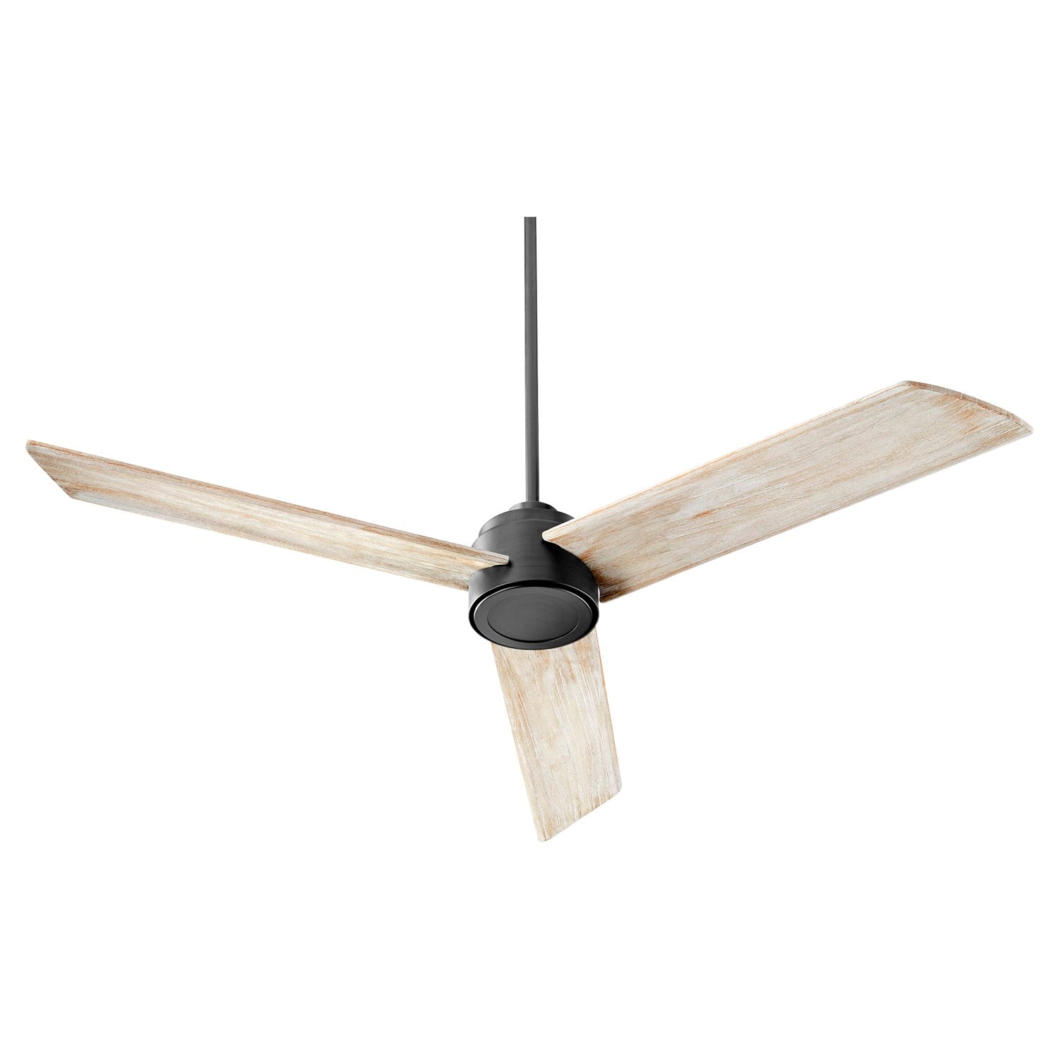 Trio 3Bld 60" Fan - Textured Black by Quorum