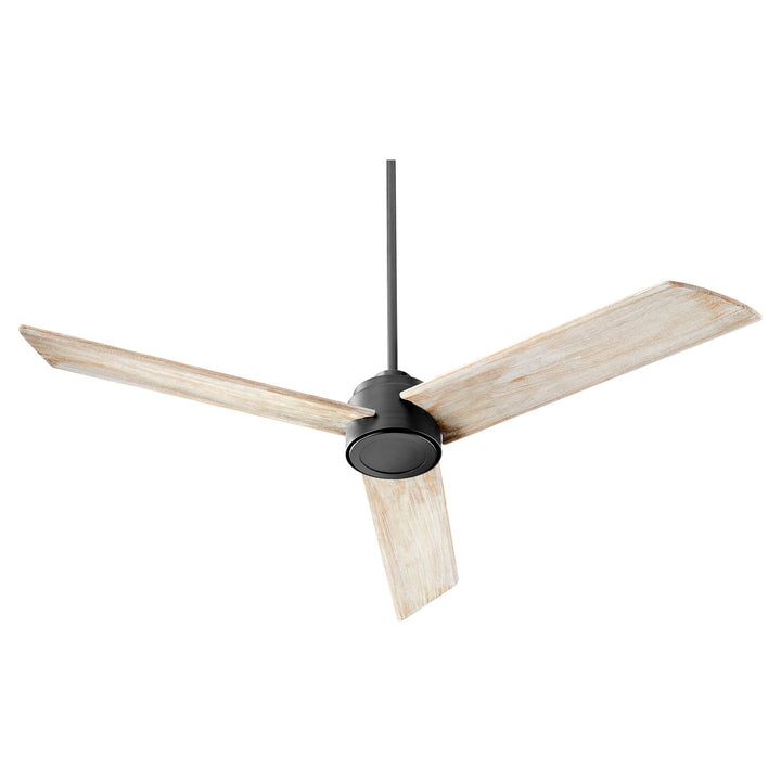 Trio 3Bld 60" Fan - Textured Black by Quorum