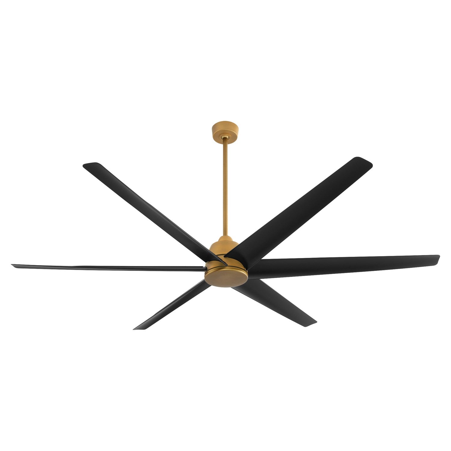 Spree 84Ó Damp Fan - Brushed Brass by Quorum