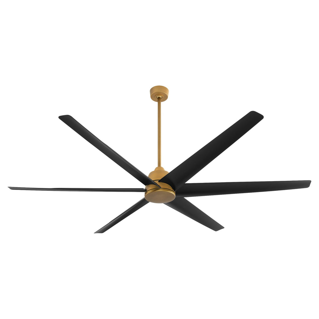 Spree 84Ó Damp Fan - Brushed Brass