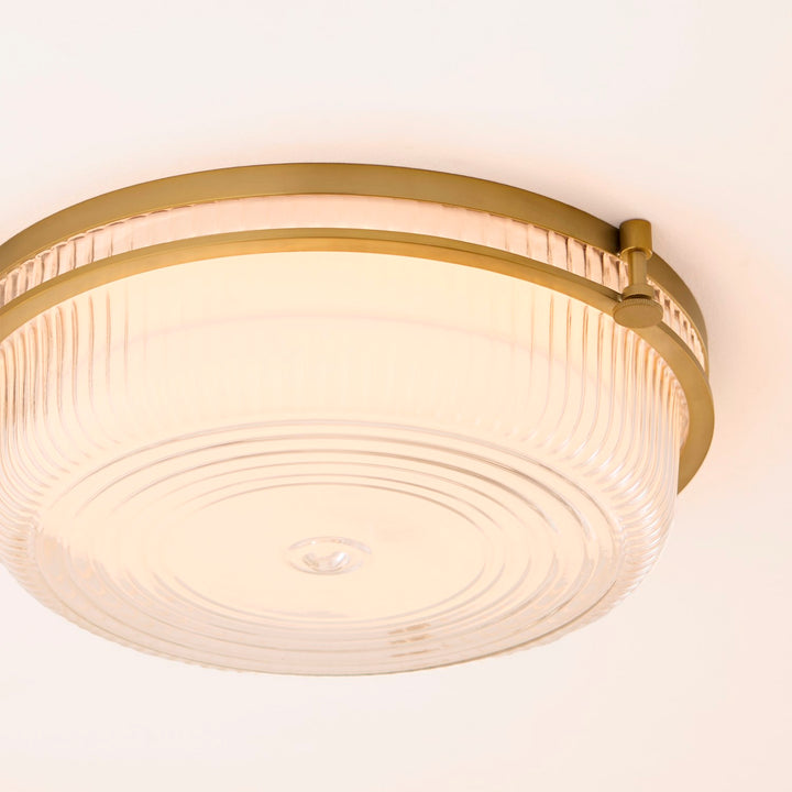Emory 14" 5Cct Ceiling Mount - Brushed Brass