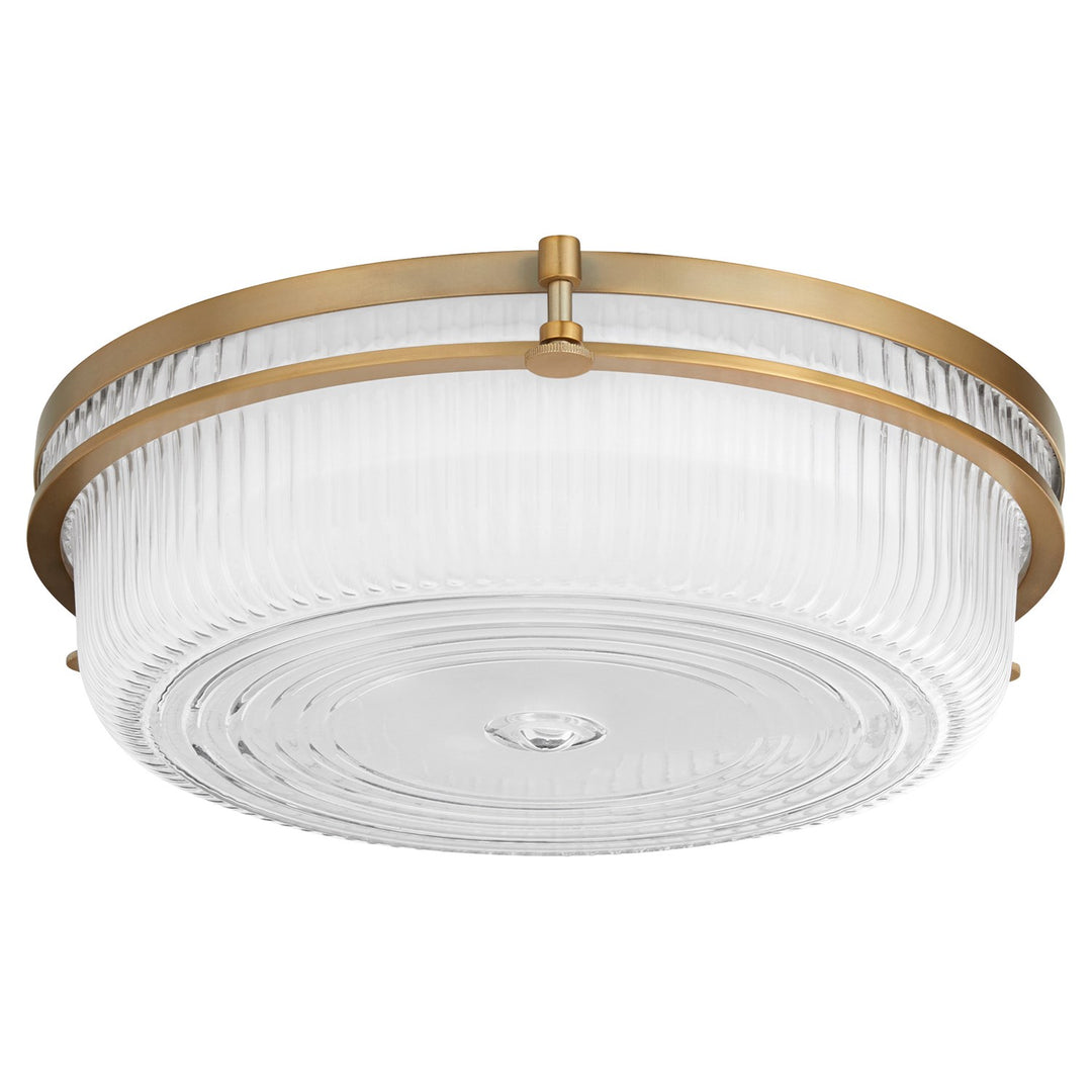 Emory 14" 5Cct Ceiling Mount - Brushed Brass