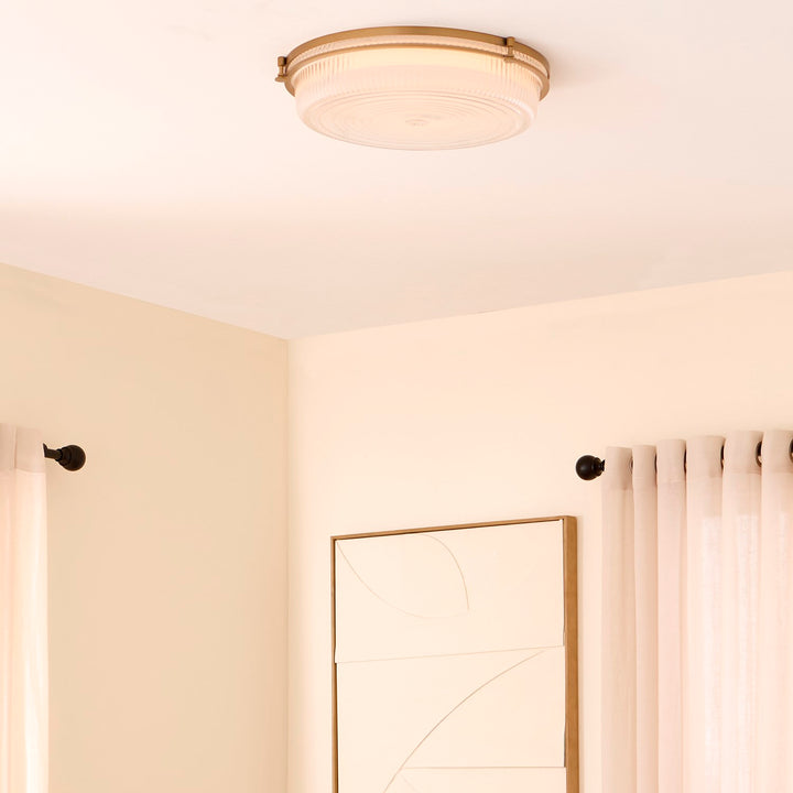 Emory 18" 5Cct Ceiling Mount - Brushed Brass