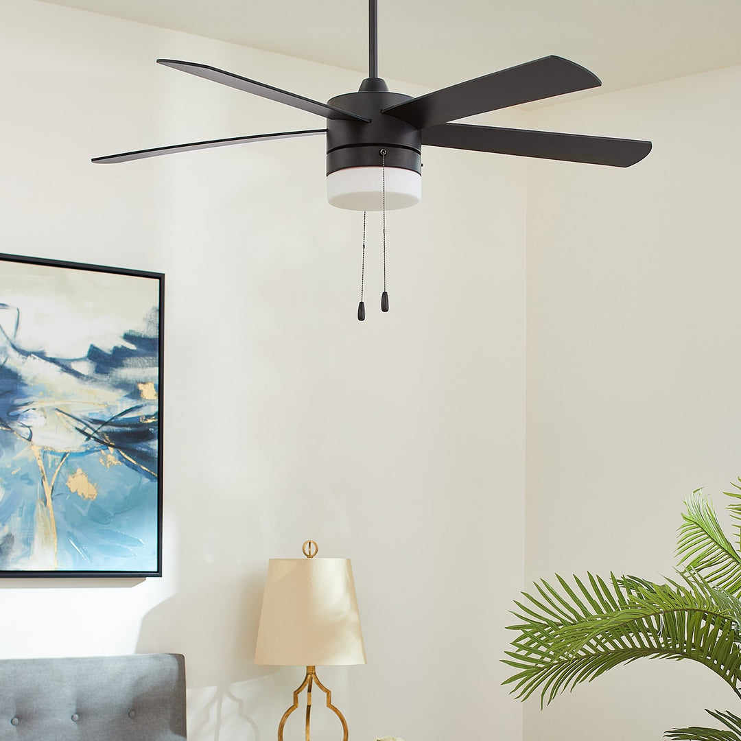 Maxwell 52Ó Led Fan - Matte Black