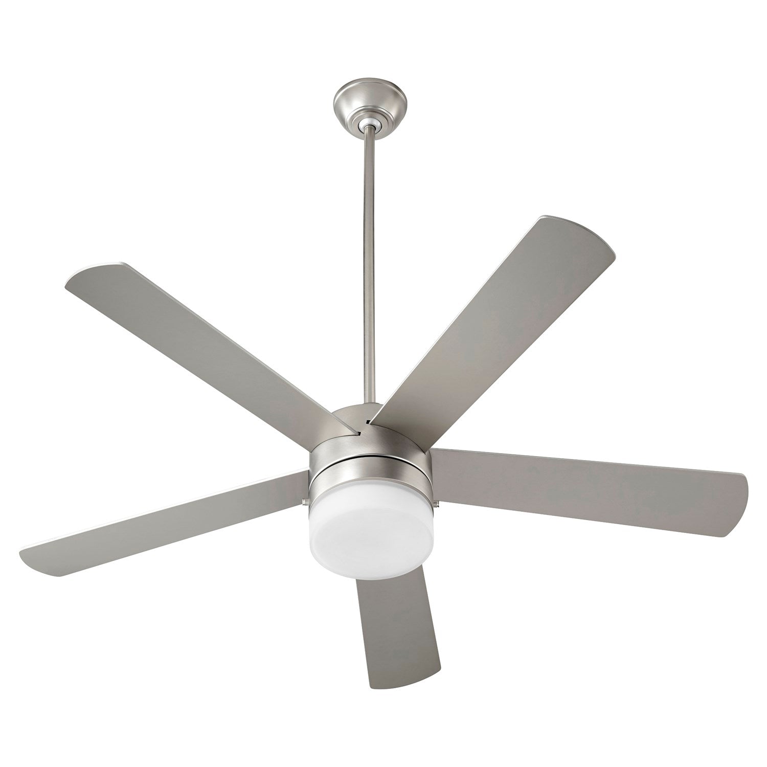 Maxwell 52Ó Led Fan - Satin Nickel by Quorum