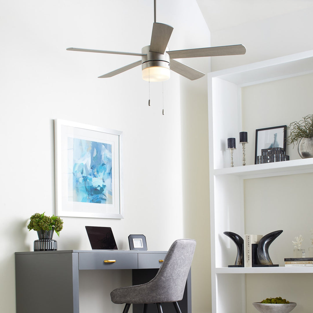 Maxwell 52Ó Led Fan - Satin Nickel