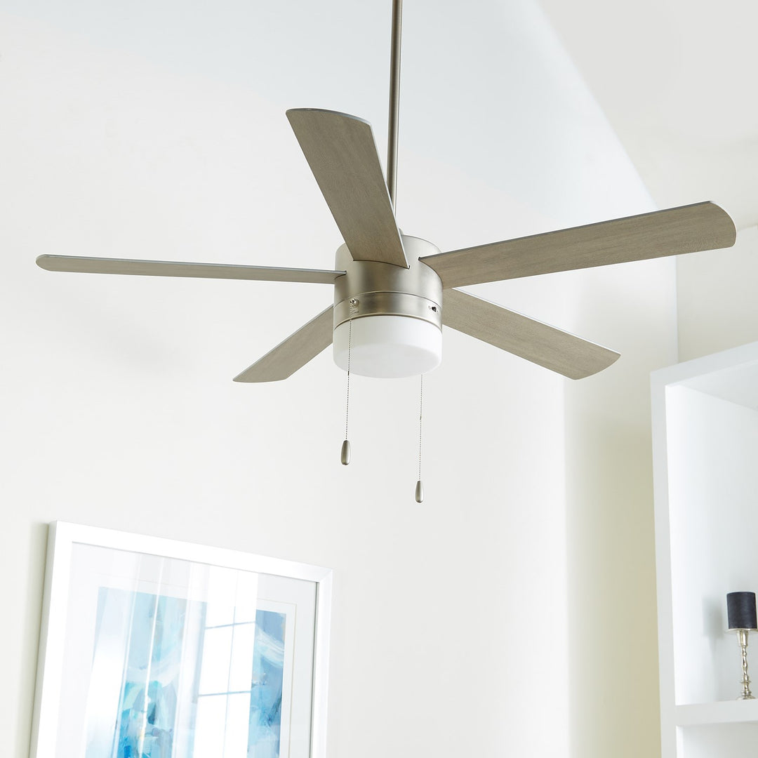 Maxwell 52Ó Led Fan - Satin Nickel