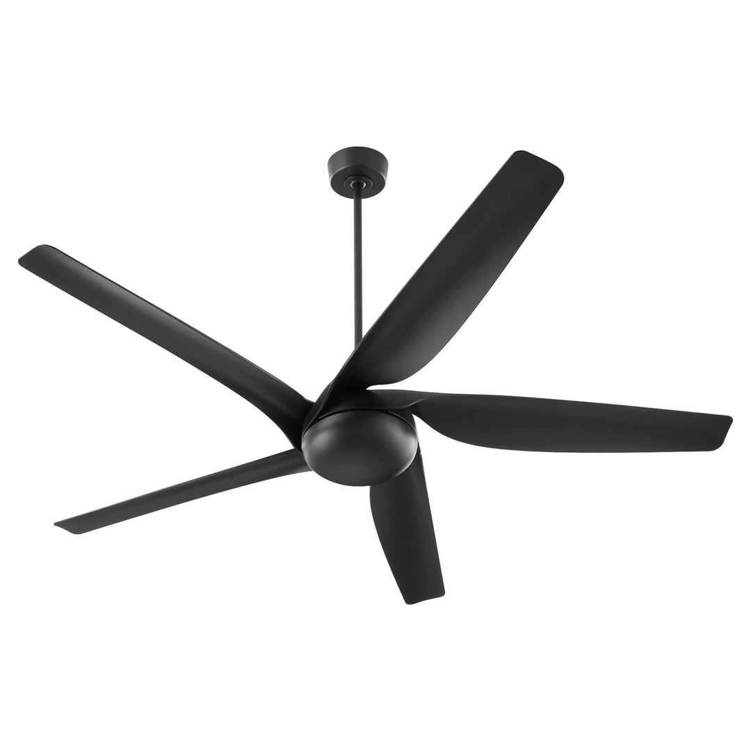 Fury 65" 5Bl Fan - Matte Black by Quorum