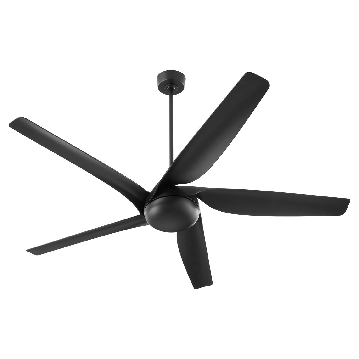 Fury 65" 5Bl Fan - Matte Black by Quorum