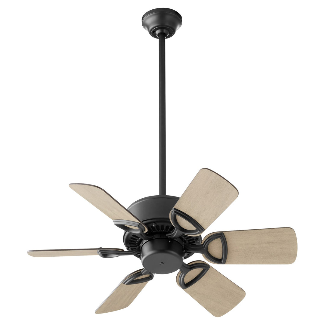Estate 30" Fan - Matte Black/Wg by Quorum