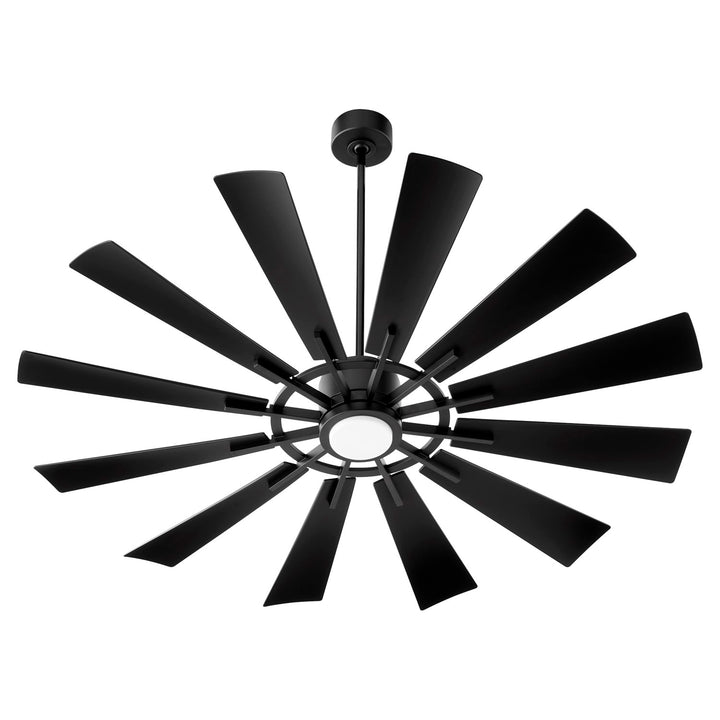 Cirque 60" Fan - Matte Black by Quorum