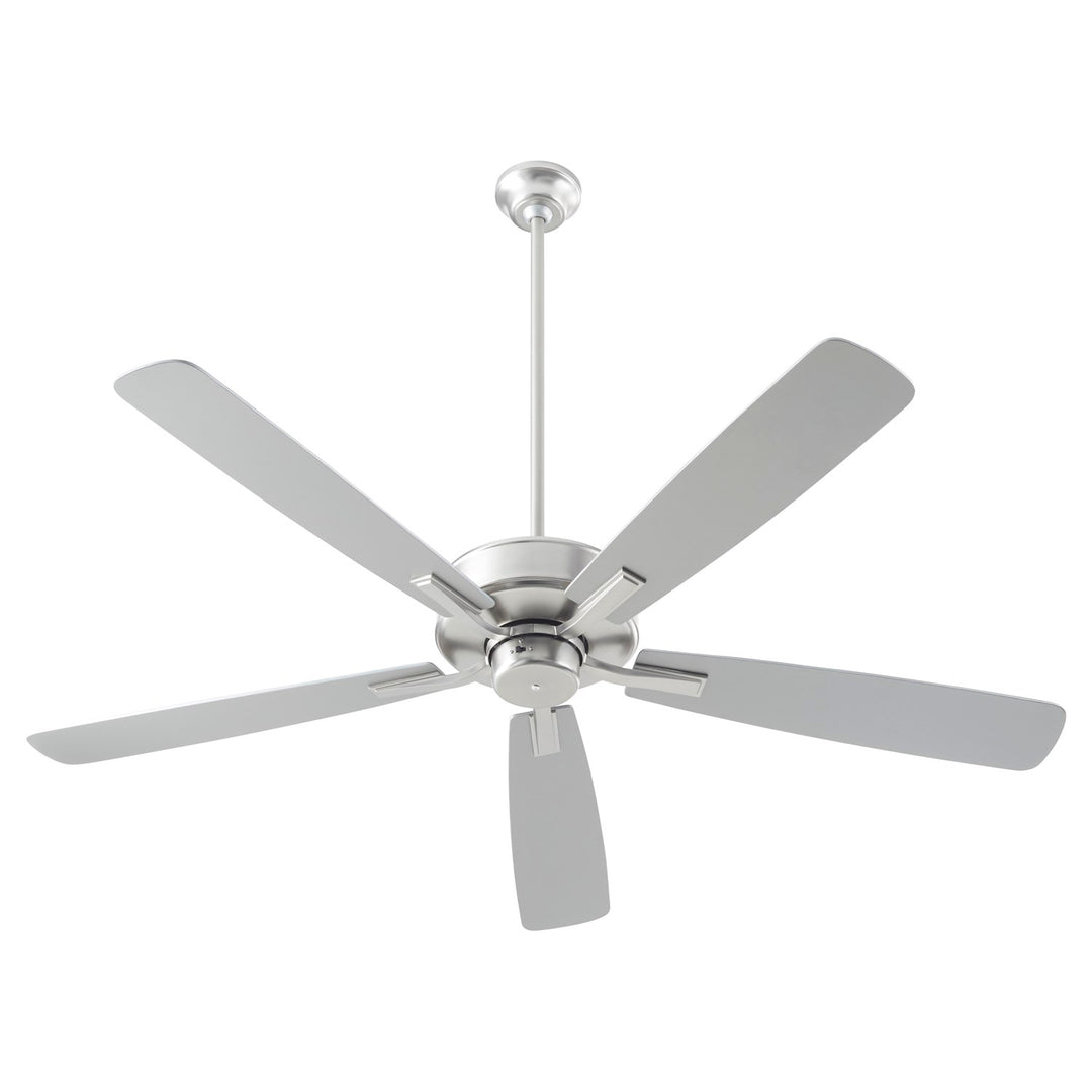 Ovation 60" 5Bl Fan - Satin Nickel by Quorum