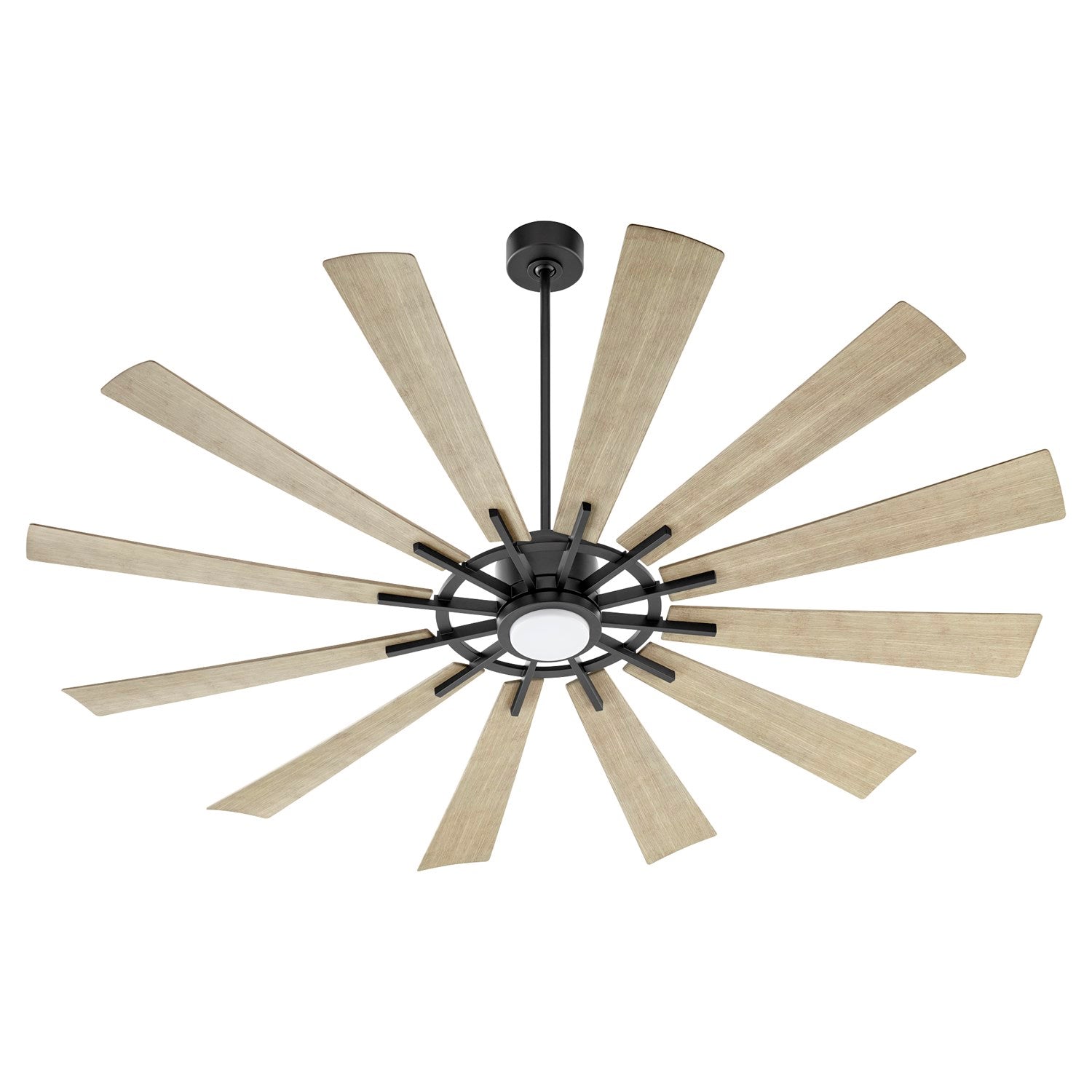 Cirque 72" Fan - Matte Black/Wg by Quorum