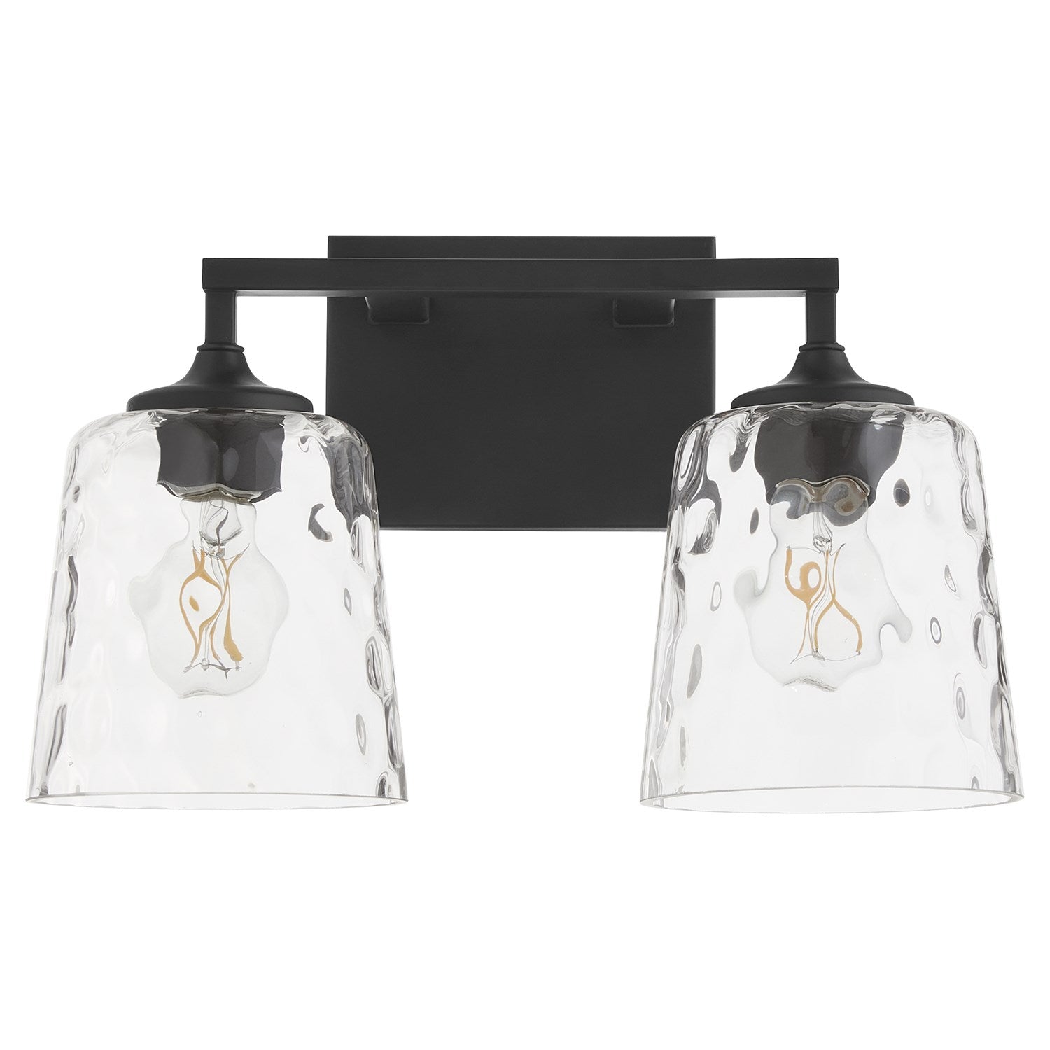 Eldorado 2Lt Vanity - Matte Black by Quorum