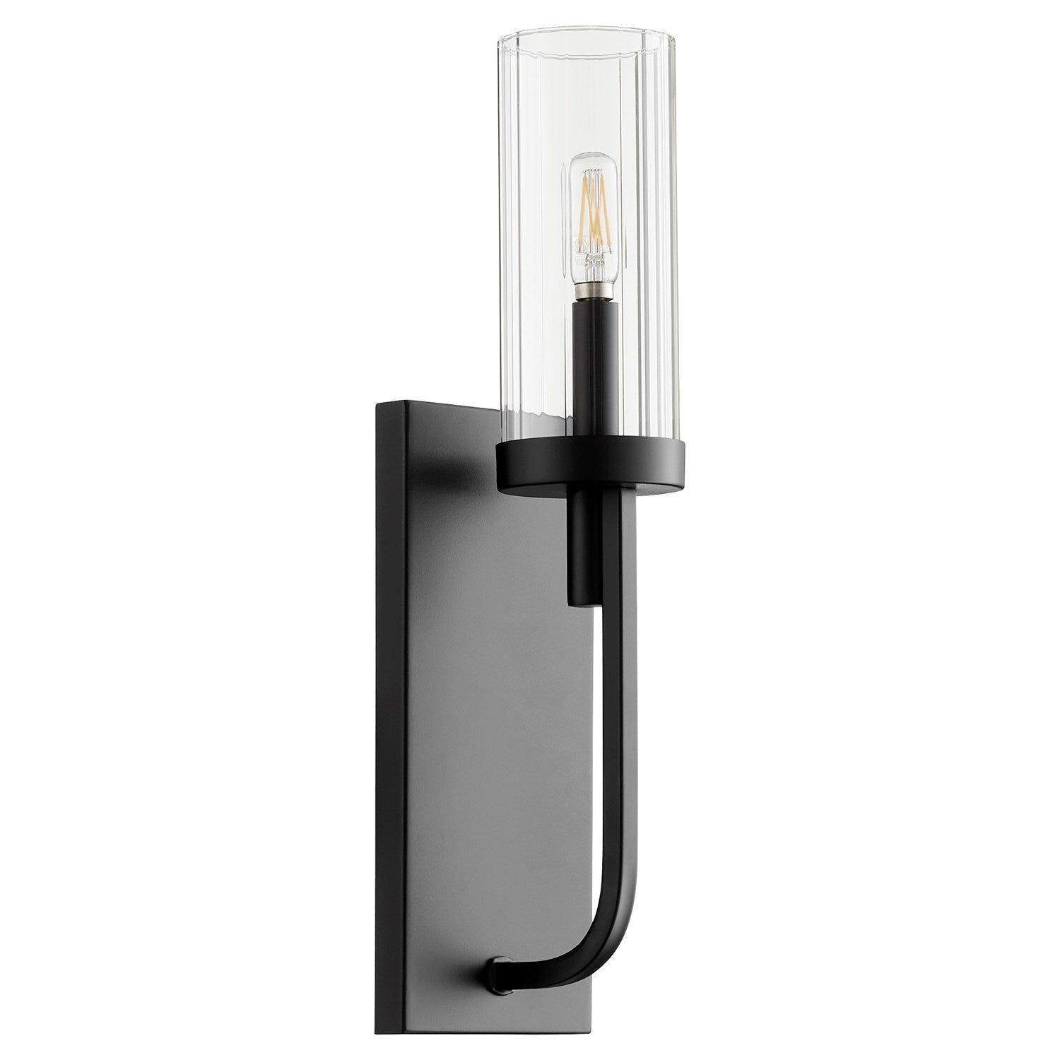 Ladin 1Lt Wall Mt - Textured Black by Quorum