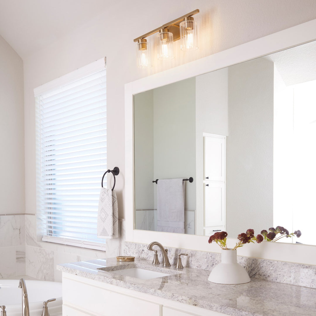 Ladin 3Lt Vanity - Aged Brass