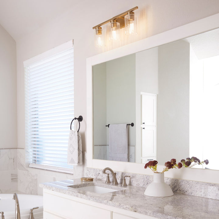 Ladin 3Lt Vanity - Aged Brass