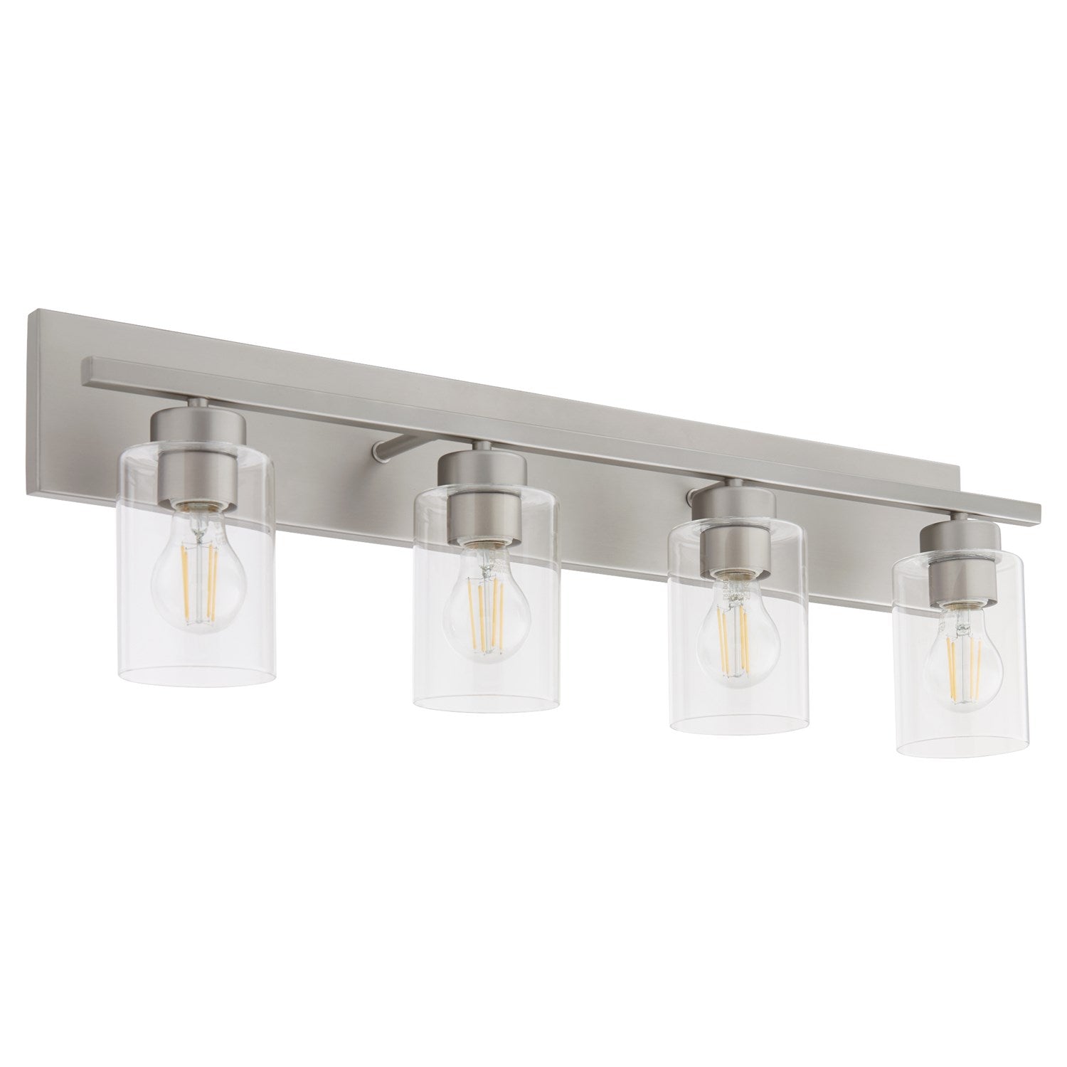 Carter 4Lt Vanity - Satin Nickel by Quorum