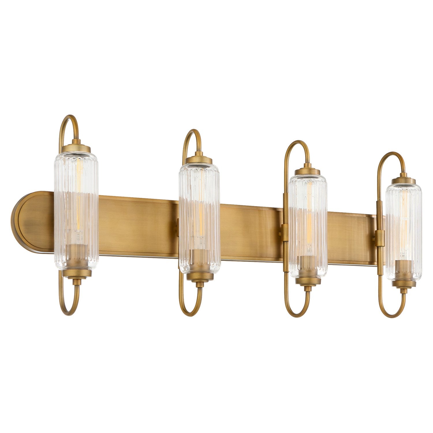 Whiteitmire 4Lt Vanity - Brushed Brass by Quorum