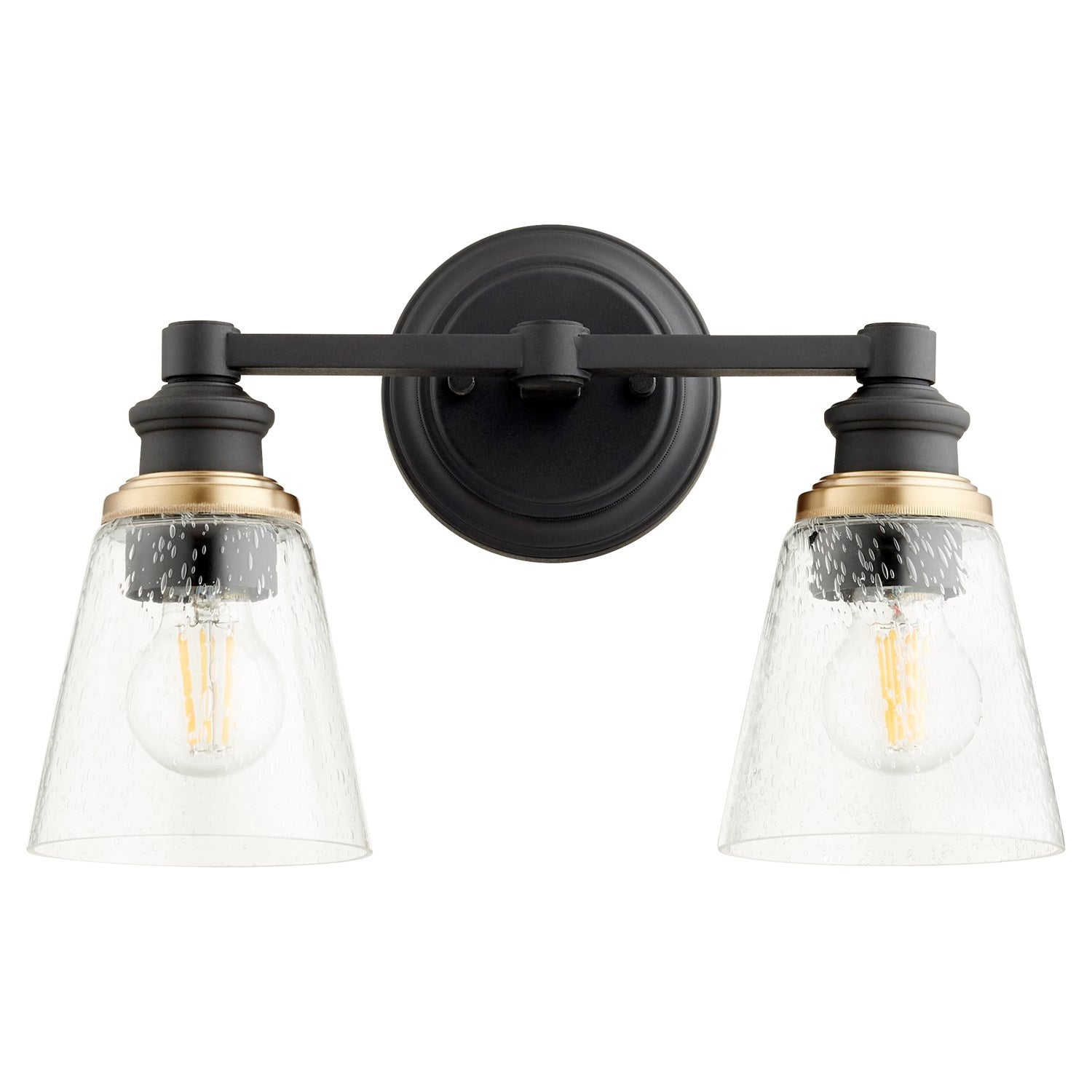 Dunbar 2Lt Wall Mt - Textured Black