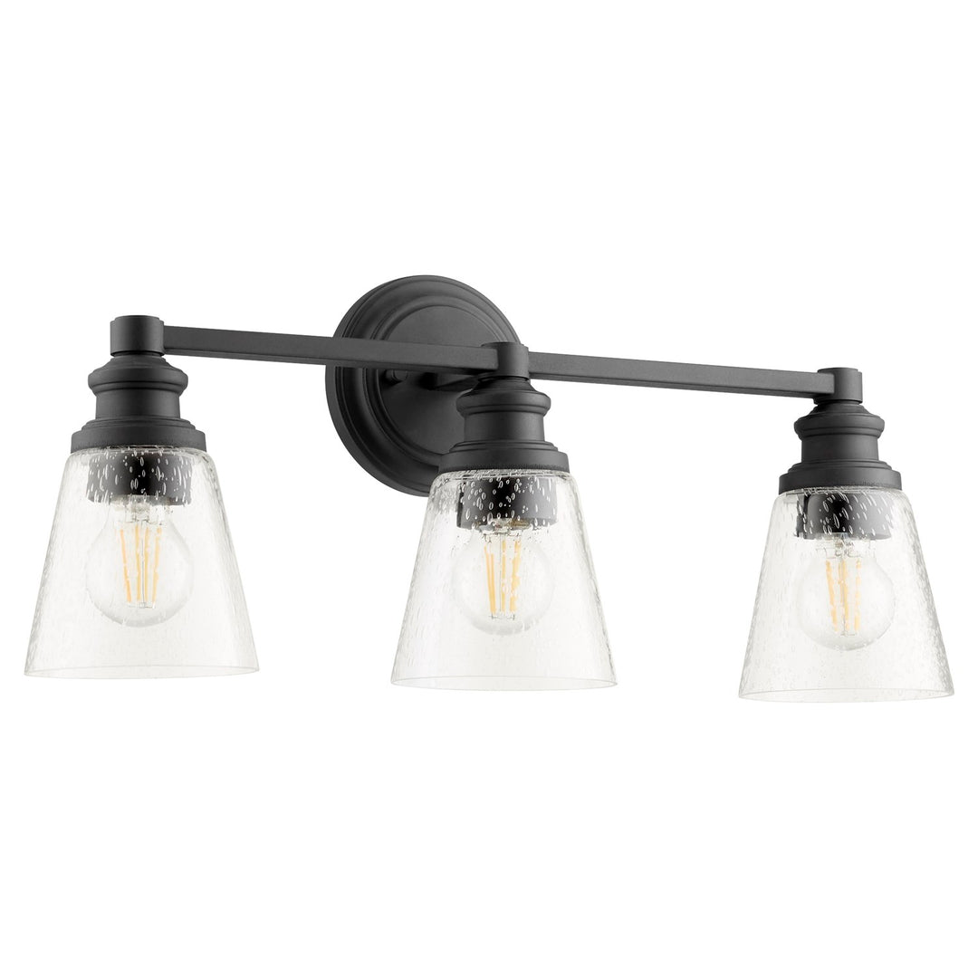 Dunbar 3Lt Vanity - Textured Black by Quorum