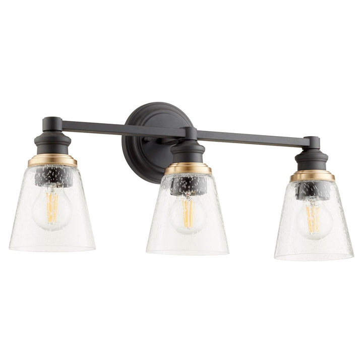 Dunbar 3Lt Vanity - Textured Black