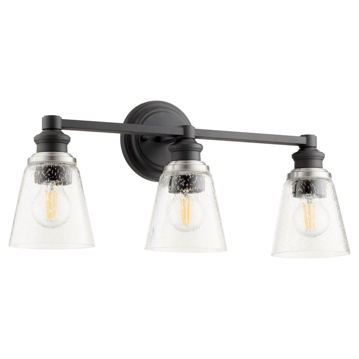 Dunbar 3Lt Vanity - Textured Black