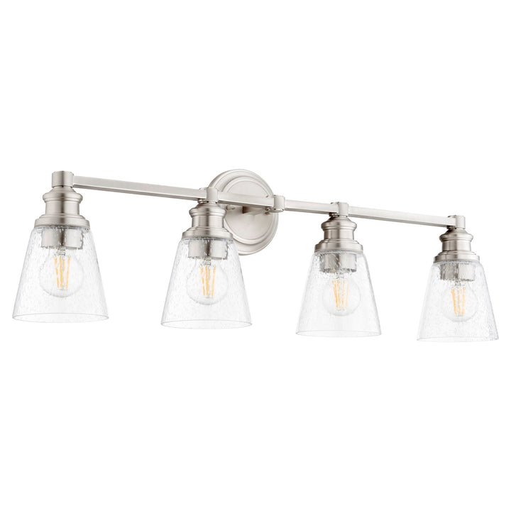 Dunbar 4Lt Vanity - Satin Nickel by Quorum