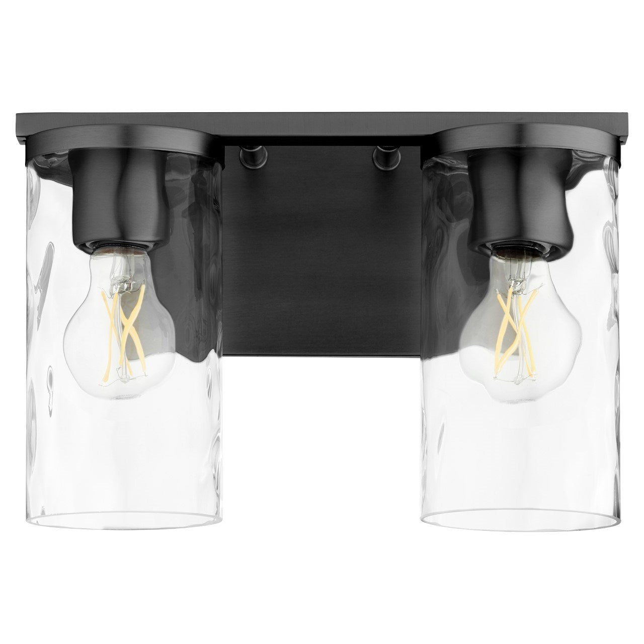Steinway 2Lt Vanity - Matte Black by Quorum