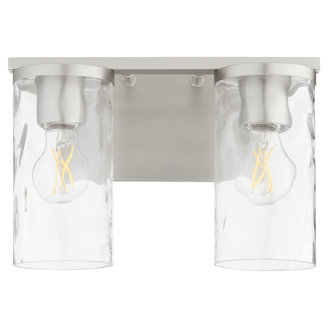Steinway 2Lt Vanity - Satin Nickel by Quorum