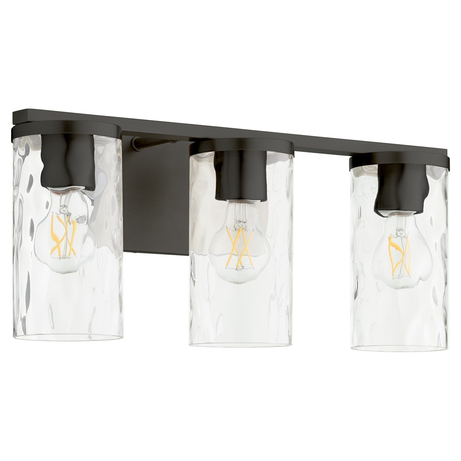 Steinway 3Lt Vanity - Matte Black by Quorum