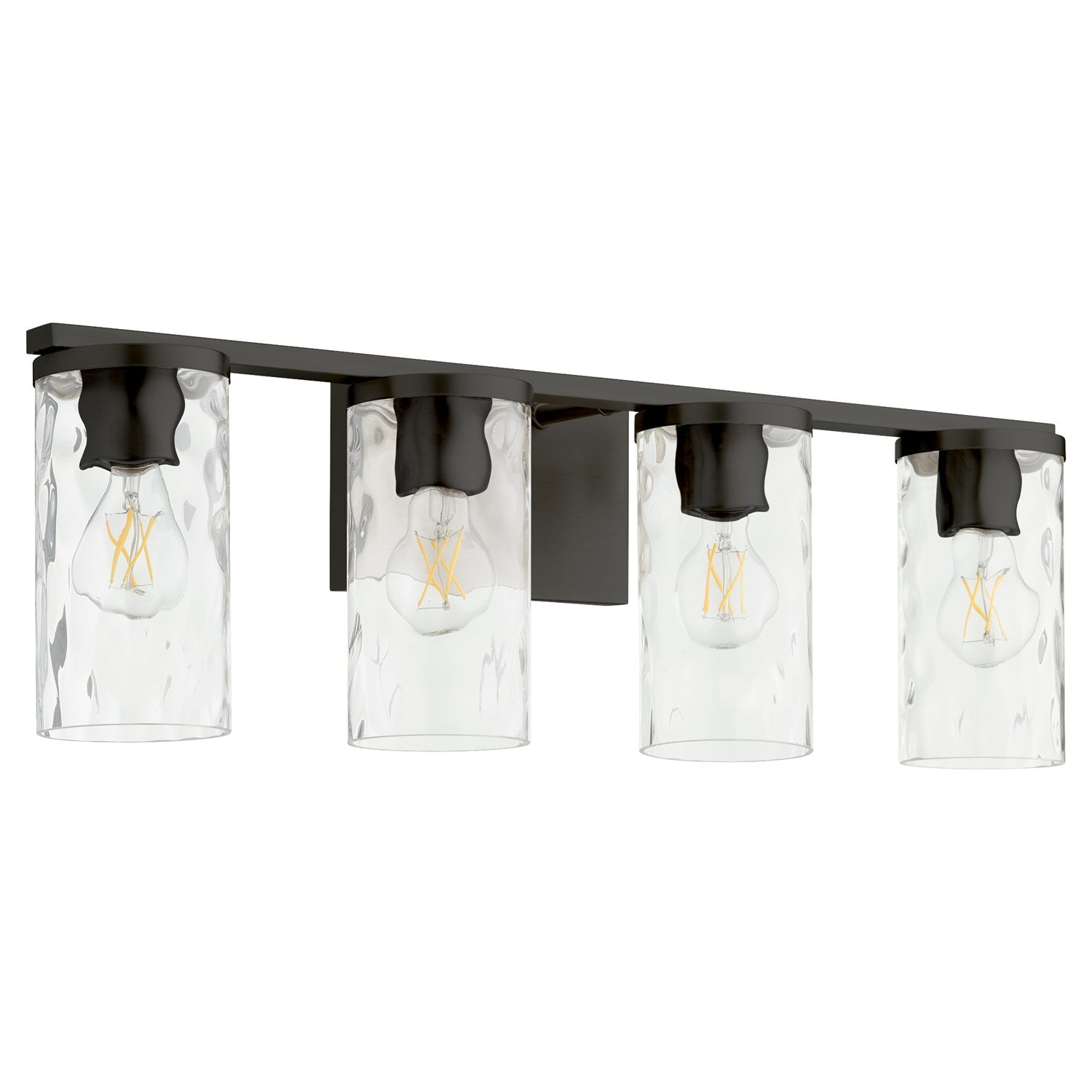 Steinway 4Lt Vanity - Matte Black by Quorum