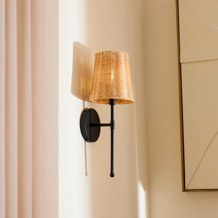 Fairview 1Lt Wall Mt - Matte Black