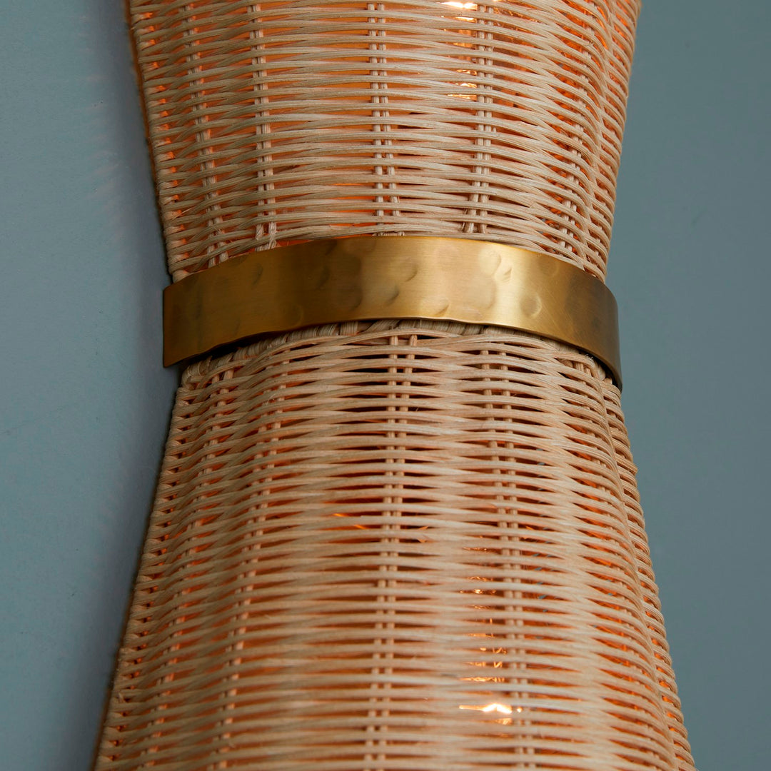 Fairview 2Lt Sconce - Brushed Brass