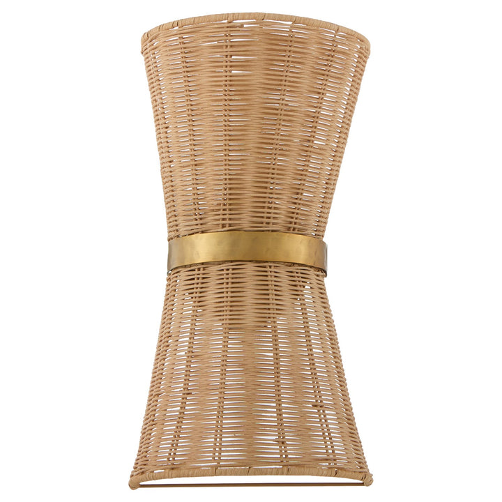 Fairview 2Lt Sconce - Brushed Brass