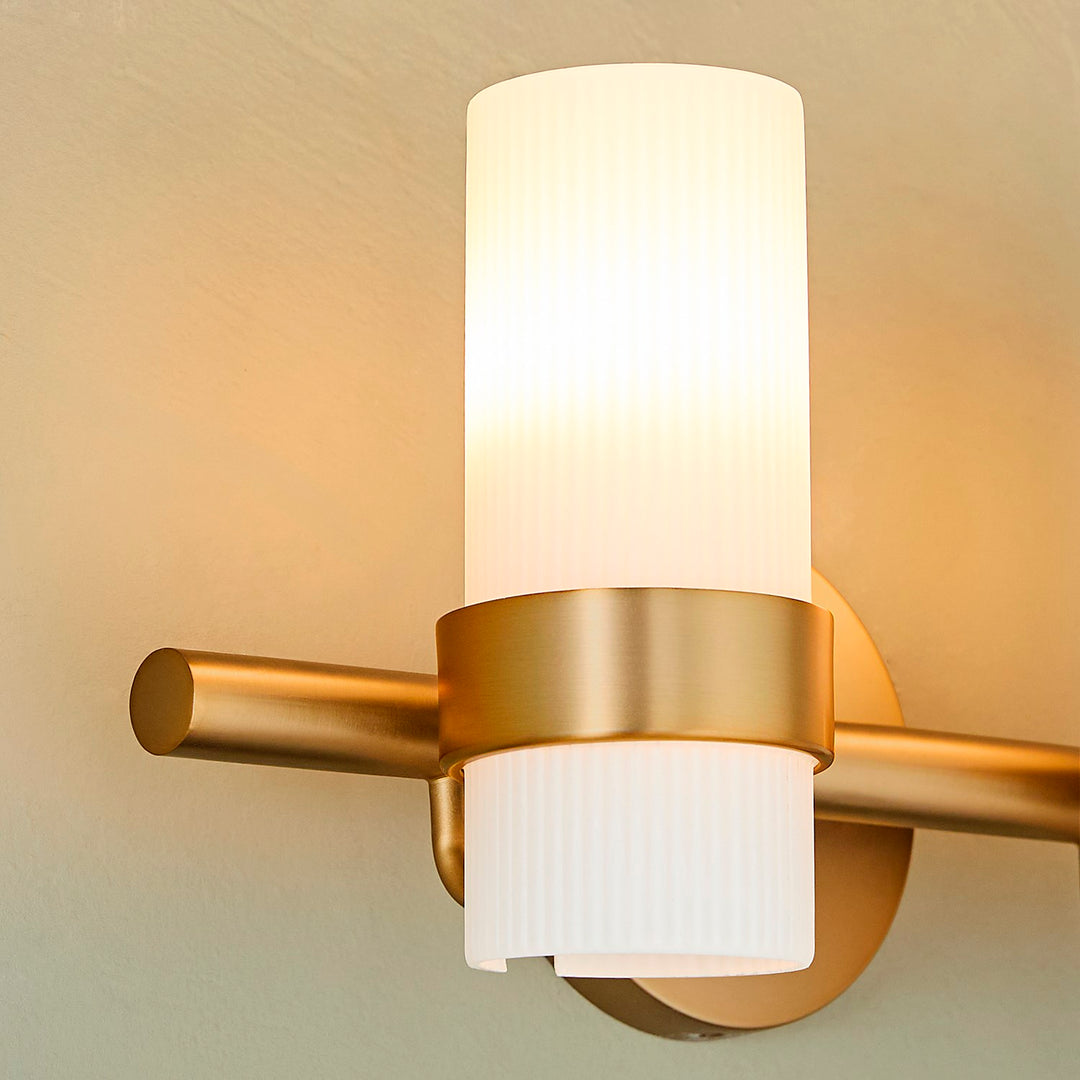 Sojourn 2Lt Vanity - Brushed Brass