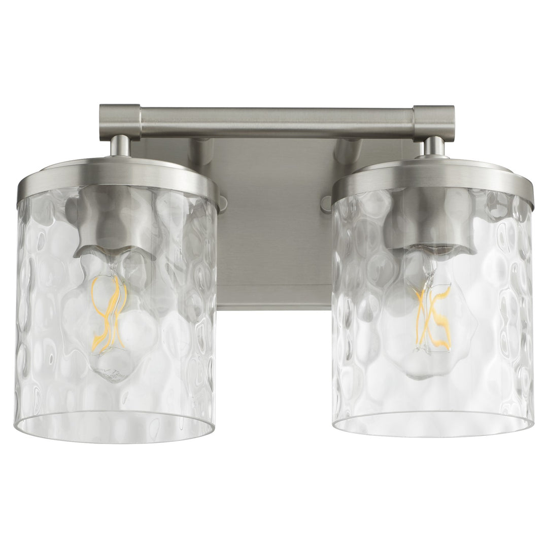 Starky 2Lt Vanity -Satin Nickel by Quorum
