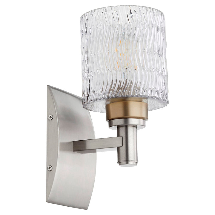 Stadium 1Lt Wall Mount - Satin Nickel